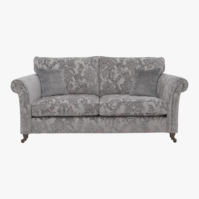 Furniture Village Ayda 3 Seater Classic Back Fabric Sofa - Pattern