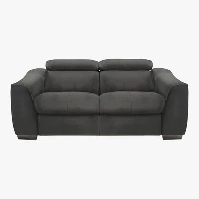 Furniture Village Elixir 2 Seater Fabric Power Recliner Sofa - Grey