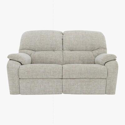 Furniture Village G Plan - Mistral 2 Seater Fabric Recliner Sofa - Beige