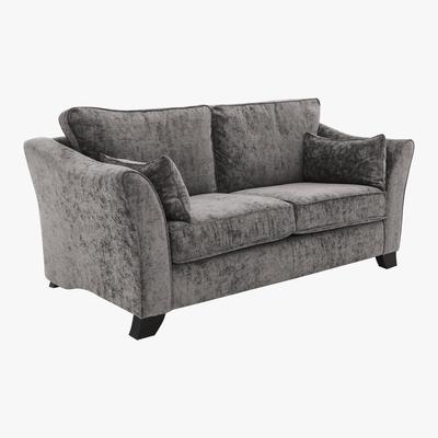 Furniture Village Annalise II 2 Seater Fabric Sofa - Brown - By Furniture Village