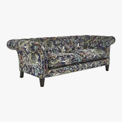 Furniture Village Aruba 3 Seater Fabric Sofa - Pattern - By Furniture Village