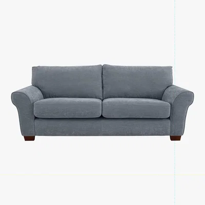 Furniture Village Rosie 3 Seater Fabric Sofa - Grey