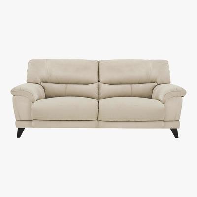 Furniture Village Pacific 3 Seater Fabric Sofa - Beige - By Furniture Village
