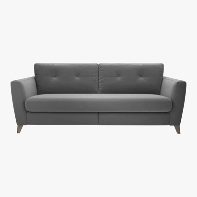Furniture Village The Lounge Co. - Hermione 4 Seater Fabric Sofa - Grey
