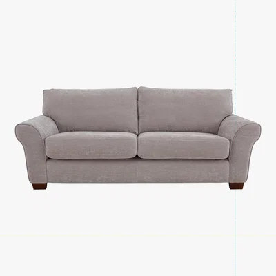 Furniture Village Rosie 3 Seater Fabric Sofa - Grey