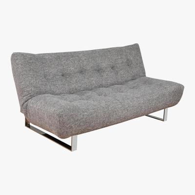 Furniture Village Lux Fabric Sofa Bed - Grey - By Furniture Village