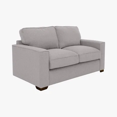 Furniture Village Comfi 2 Seater Fabric Sofa - Grey - By Furniture Village