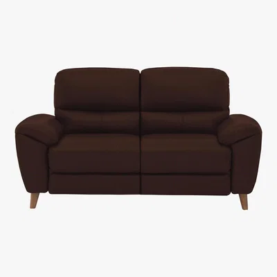 Furniture Village Silverstone 2 Seater Leather Power Recliner Sofa
