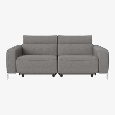 Furniture Village Nicoletti - Lusso 3 Seater Fabric Power Recliner Sofa with Power Headrests