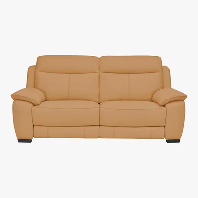 Furniture Village Starlight Express 3 Seater Leather Power Recliner Sofa- World of Leather