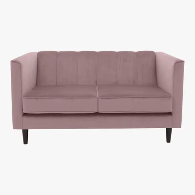 Furniture Village Lace Market 2 Seater Fabric Sofa - Pink