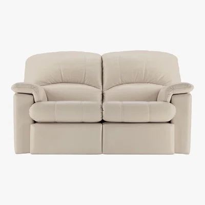 Furniture Village G Plan - Chloe 2 Seater Leather Recliner Sofa - Brown