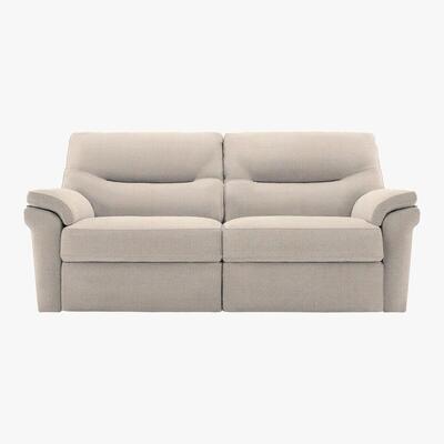 Furniture Village G Plan - Seattle 3 Seater Fabric Manual Recliner Sofa