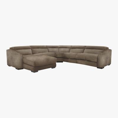 Furniture Village Elixir Fabric Power Recliner Corner Sofa