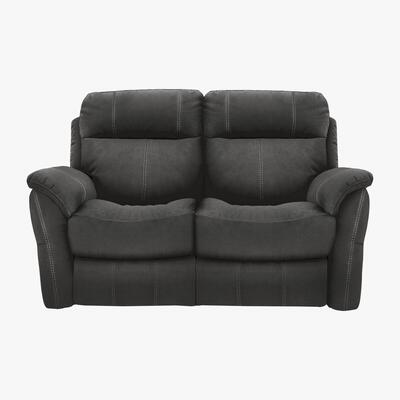 Furniture Village Relax Station Revive 2 Seater Fabric Recliner Sofa - Grey