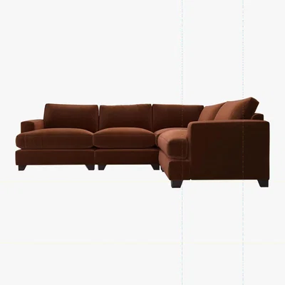 Furniture Village The Lounge Co. - Lorrie Small Fabric Corner Sofa