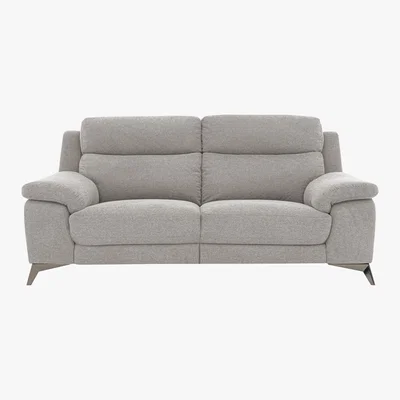 Furniture Village Missouri 3 Seater Fabric Sofa - Grey