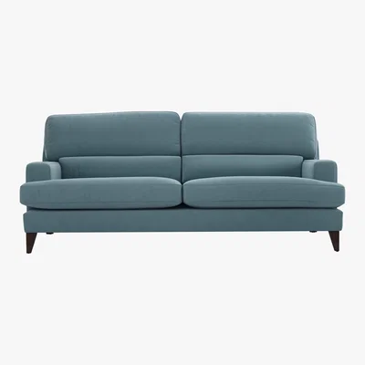 Furniture Village The Lounge Co. - Romilly 4 Seater Fabric Sofa - Blue