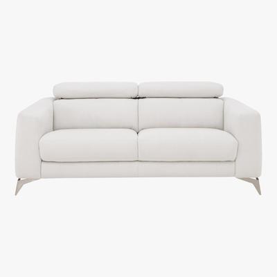Furniture Village Flavio 2 Seater Fabric Sofa - Beige - By Furniture Village