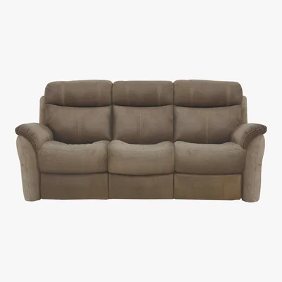 Furniture Village Relax Station Revive 3 Seater Fabric Sofa - Brown