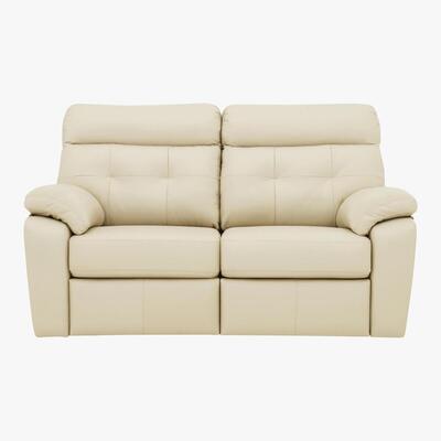 Furniture Village G Plan - Miller 2 Seater Leather Power Recliner Sofa