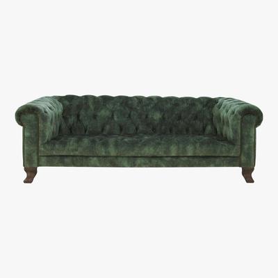 Furniture Village Alexander and James - Camden Collection Hampton 4 Seater Fabric Sofa - Green