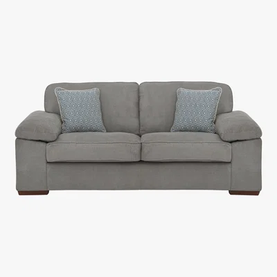 Furniture Village Home 2 Seater Fabric Sofa - Mink