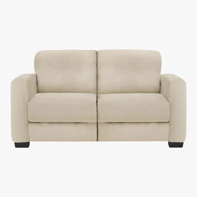Furniture Village Dante 2.5 Seater Fabric Sofa - Beige - By Furniture Village