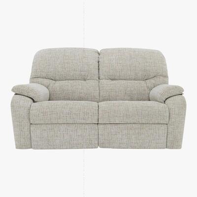 Furniture Village G Plan - Mistral 2 Seater Fabric Recliner Sofa - Beige