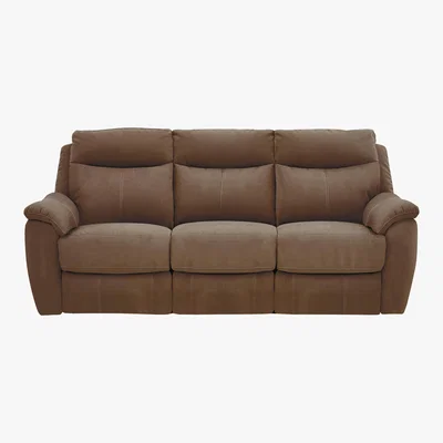 Furniture Village Snug 3 Seater Fabric Power Recliner Sofa