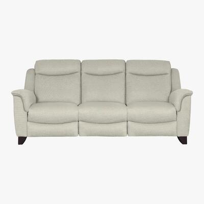 Furniture Village Parker Knoll - Manhattan 3 Seater Fabric Sofa - Grey