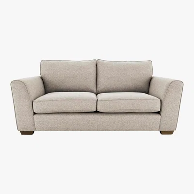 Furniture Village High Street Oxford Street 2 Seater Fabric Sofa - Beige - By Furniture Village