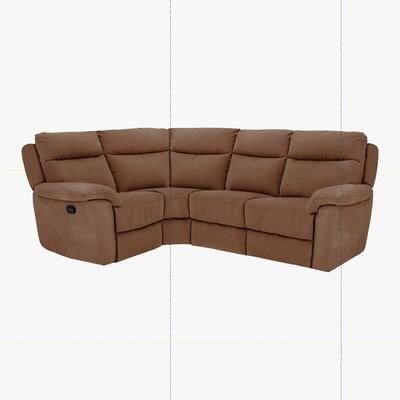 Furniture Village Snug Compact Fabric Corner Sofa