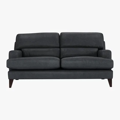 Furniture Village The Lounge Co. - Romilly 2.5 Seater Leather Sofa - Grey