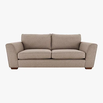 Furniture Village High Street Oxford Street 4 Seater Fabric Sofa - Beige - By Furniture Village
