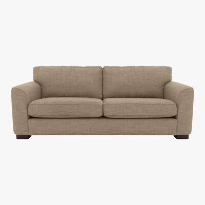 Furniture Village Elora 4 Seater Fabric Sofa - Brown