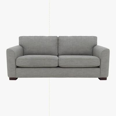 Furniture Village Elora 3 Seater Fabric Sofa - Grey
