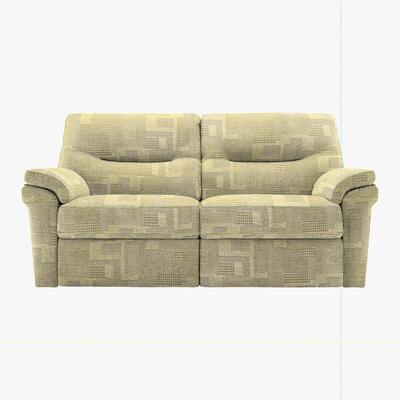 Furniture Village G Plan - Seattle 2.5 Seater Fabric Power Recliner Sofa