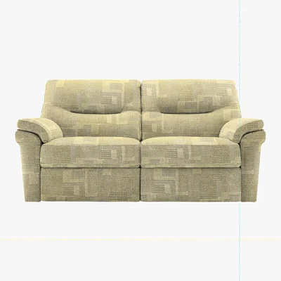 Furniture Village G Plan - Seattle 2.5 Seater Fabric Power Recliner Sofa