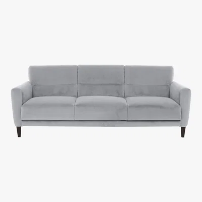 Furniture Village Versano Fabric 3 Seater Sofa - Grey