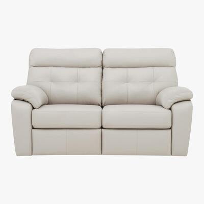 Furniture Village G Plan - Miller 2 Seater Leather Sofa - Grey