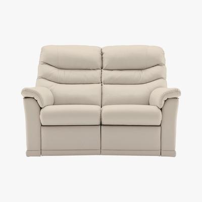 Furniture Village G Plan - Malvern 2 Seater Leather Manual Recliner Sofa