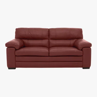 Furniture Village Cozee 2 Seater Leather Sofa- World of Leather