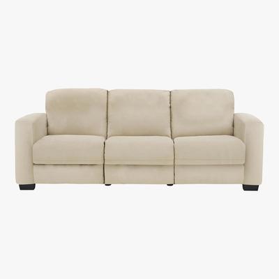 Furniture Village Dante 3 Seater Fabric Sofa - Beige - By Furniture Village