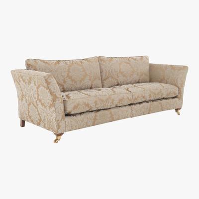Furniture Village Vantage 2 Seater Fabric Sofa - Beige - By Furniture Village