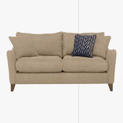 Furniture Village Marina Eco 2 Seater Fabric Sofa - Beige