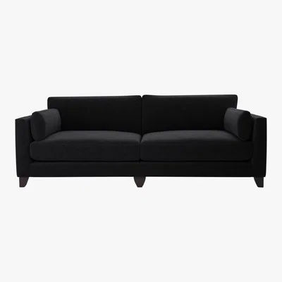 Furniture Village The Lounge Co. - Peyton 4 Seater Fabric Sofa - Black