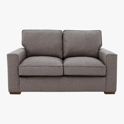 Furniture Village Comfi 2 Seater Fabric Classic Back Sofa Bed - Grey
