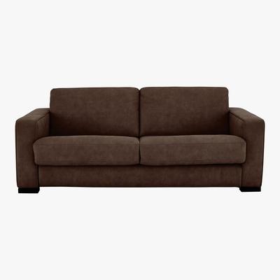 Furniture Village Siesta 2.5 Seater Fabric Sofa Bed - Brown - By Furniture Village