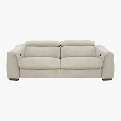 Furniture Village Elixir 3 Seater Fabric Sofa - Cream